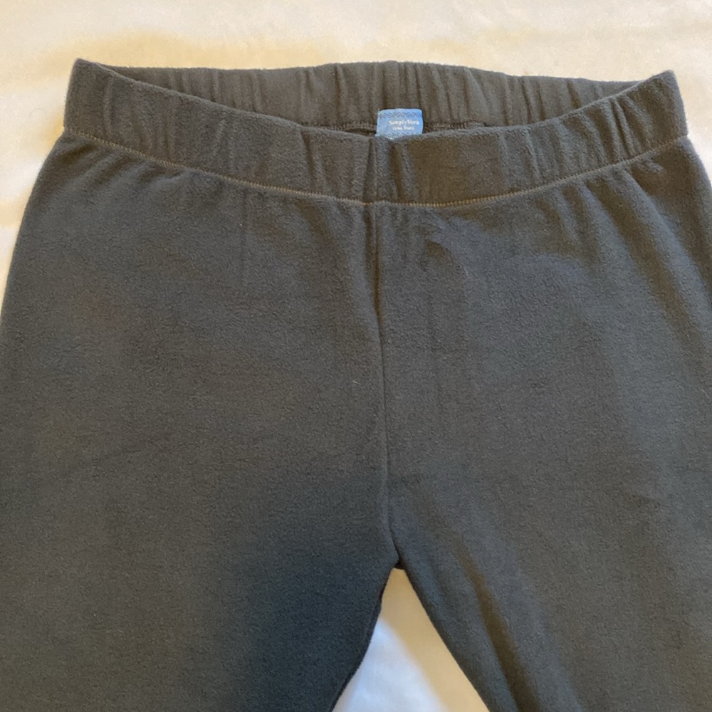 🎀 5/$20 🎀 Simply Vera Vera Wang grey fleece leggings size medium